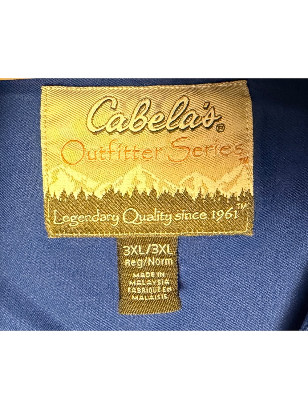 Cabela's Outfitter Series Men's Button-Up Shirt Size 3XL - Picture 5 of 5